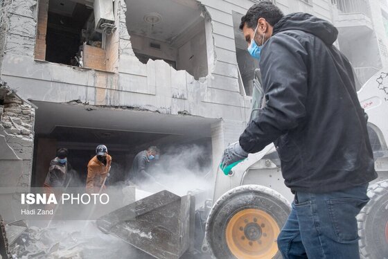 گزارش تصویری | خسارات ناشی از تجاوز هوایی آمریکا و رژیم صهیونیستی به ایران - تهران