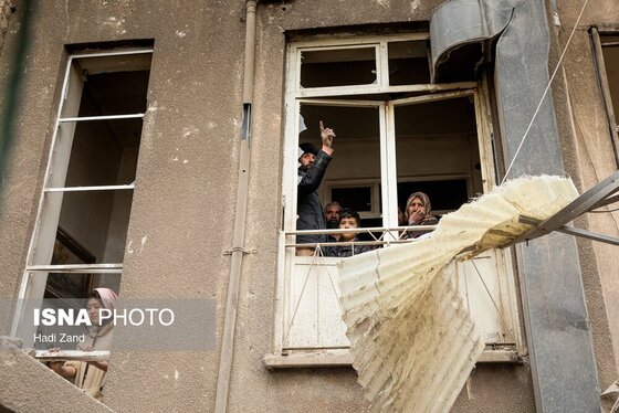 گزارش تصویری | خسارات ناشی از تجاوز هوایی آمریکا و رژیم صهیونیستی به ایران - تهران