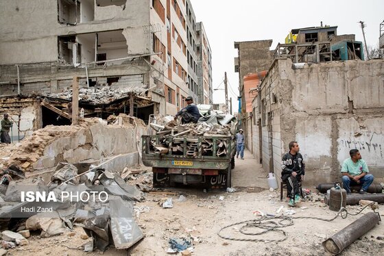 گزارش تصویری | خسارات ناشی از تجاوز هوایی آمریکا و رژیم صهیونیستی به ایران - تهران