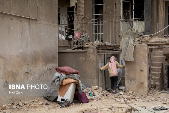 گزارش تصویری | خسارات ناشی از تجاوز هوایی آمریکا و رژیم صهیونیستی به ایران - تهران