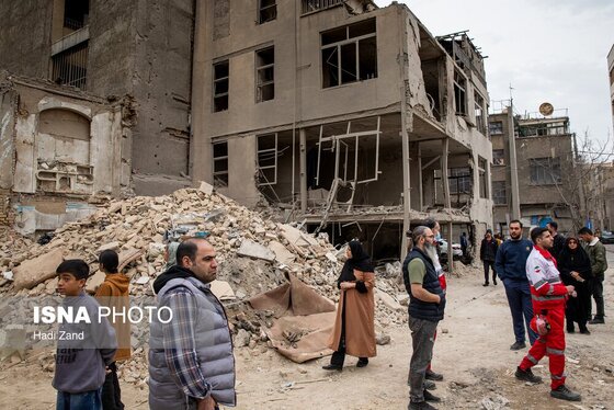 گزارش تصویری | خسارات ناشی از تجاوز هوایی آمریکا و رژیم صهیونیستی به ایران - تهران