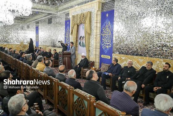 گزارش تصویری | دیدار تولیت آستان قدس رضوی با جامعه ورزش استان