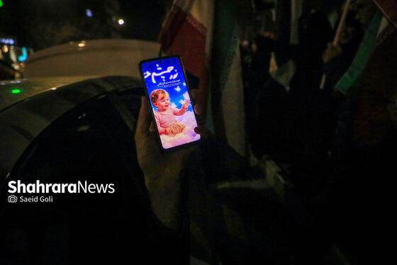 گزارش تصویری | شانزدهمین شب حضور مردم مشهد در خیابان‌های مشهد