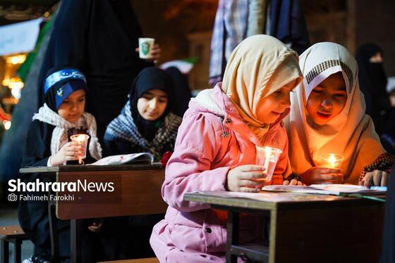 گزارش تصویری | برگزاری «یادواره‌ شهدای میناب» توسط دانش‌آموزان دبستان امام‌حسن(ع) در مشهد