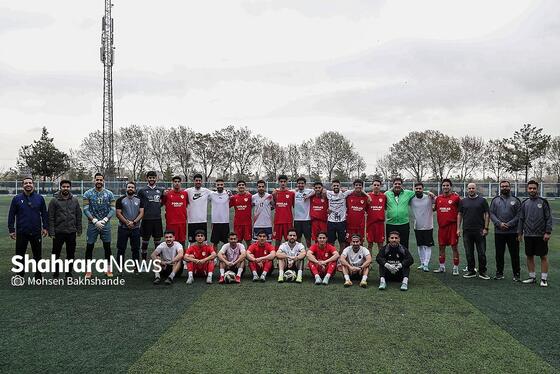 گزارش تصویری | تقابل دوستانه ستارگان مشهدی حاضر در فوتبال ایران و جوانان فولاد مشهد
