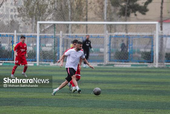 گزارش تصویری | تقابل دوستانه ستارگان مشهدی حاضر در فوتبال ایران و جوانان فولاد مشهد