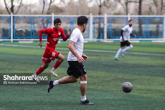 گزارش تصویری | تقابل دوستانه ستارگان مشهدی حاضر در فوتبال ایران و جوانان فولاد مشهد