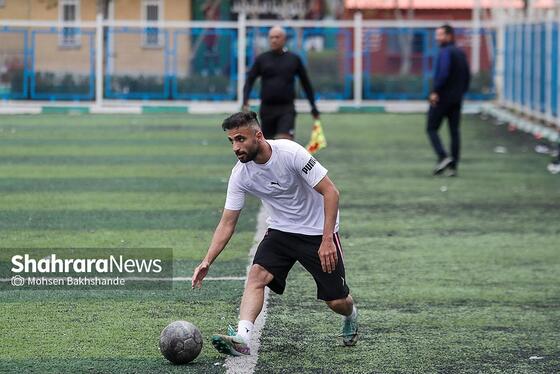 گزارش تصویری | تقابل دوستانه ستارگان مشهدی حاضر در فوتبال ایران و جوانان فولاد مشهد