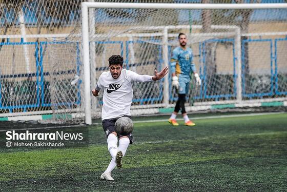 گزارش تصویری | تقابل دوستانه ستارگان مشهدی حاضر در فوتبال ایران و جوانان فولاد مشهد