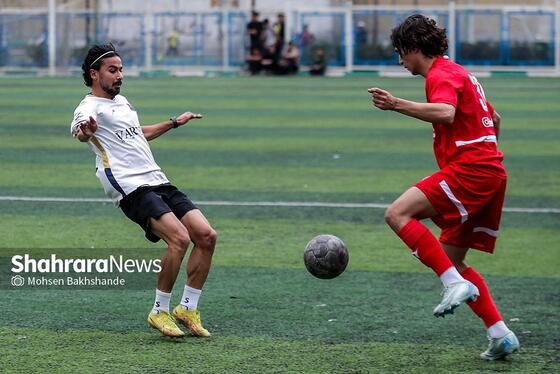 گزارش تصویری | تقابل دوستانه ستارگان مشهدی حاضر در فوتبال ایران و جوانان فولاد مشهد