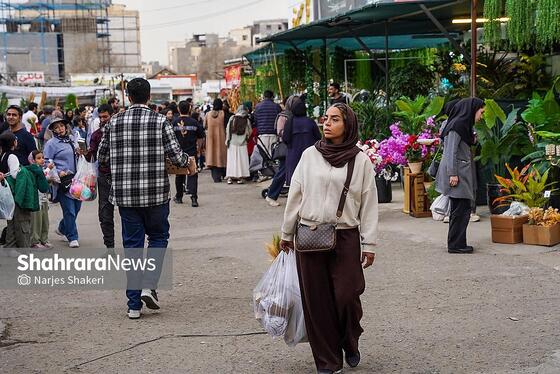 گزارش تصویری | حال‌وهوای بازار گل و گیاه مشهد در آستانه نوروز ۱۴۰۵