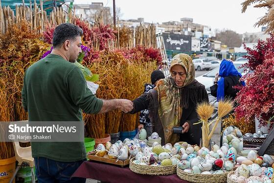 گزارش تصویری | حال‌وهوای بازار گل و گیاه مشهد در آستانه نوروز ۱۴۰۵