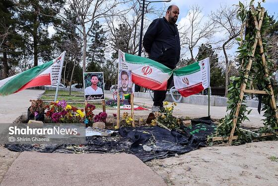 گزارش تصویری | زیارت اهل قبور در آخرین پنجشنبه سال