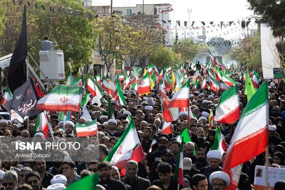 گزارش تصویری | تشییع پیکر شهید «علی لاریجانی» و «مرتضی لاریجانی» - قم