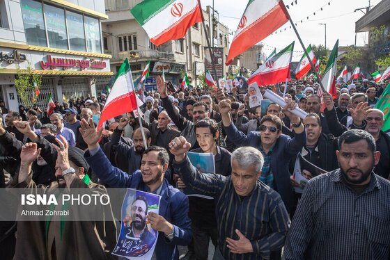 گزارش تصویری | تشییع پیکر شهید «علی لاریجانی» و «مرتضی لاریجانی» - قم