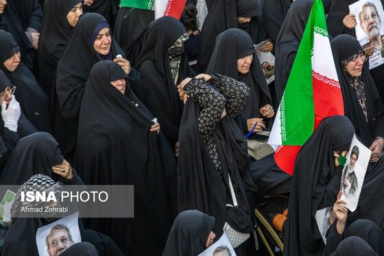 گزارش تصویری | تشییع پیکر شهید «علی لاریجانی» و «مرتضی لاریجانی» - قم