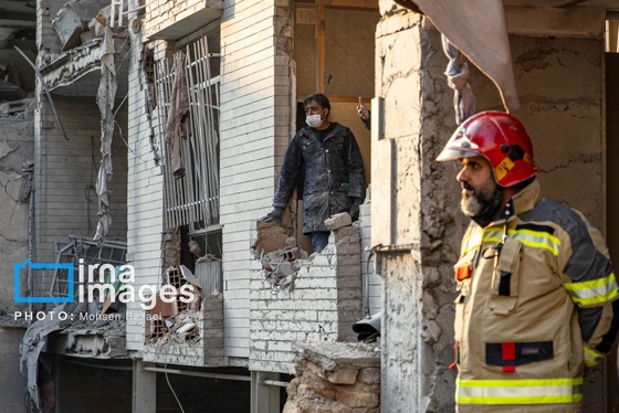 گزارش تصویری | خرابی‌های ناشی از حملات دشمن به واحد‌های مسکونی در تهران