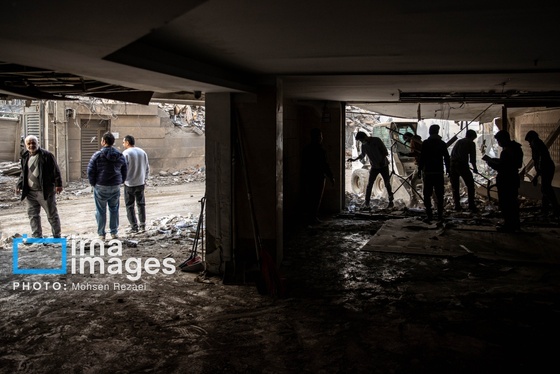 گزارش تصویری | خرابی‌های ناشی از حملات دشمن به واحد‌های مسکونی در تهران