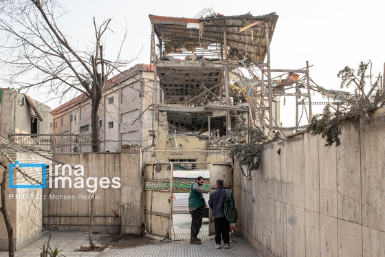 گزارش تصویری | خرابی‌های ناشی از حملات دشمن به واحد‌های مسکونی در تهران