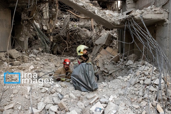 گزارش تصویری | خرابی‌های ناشی از حملات دشمن به واحد‌های مسکونی در تهران