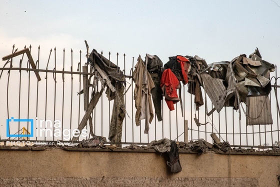 گزارش تصویری | خرابی‌های ناشی از حملات دشمن به واحد‌های مسکونی در تهران