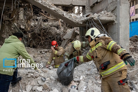 گزارش تصویری | خرابی‌های ناشی از حملات دشمن به واحد‌های مسکونی در تهران