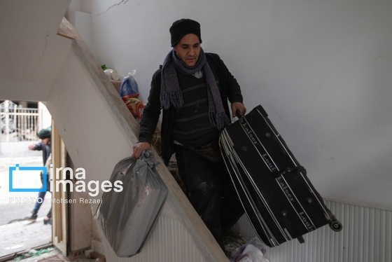 گزارش تصویری | خرابی‌های ناشی از حملات دشمن به واحد‌های مسکونی در تهران