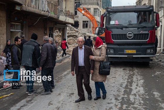 گزارش تصویری | خرابی‌های ناشی از حملات دشمن به واحد‌های مسکونی در تهران