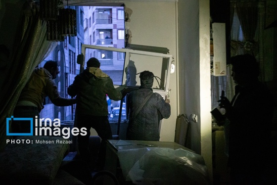 گزارش تصویری | خرابی‌های ناشی از حملات دشمن به واحد‌های مسکونی در تهران