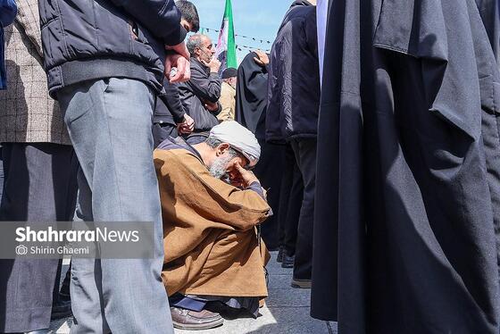 گزارش تصویری | تشییع پیکر مطهر ۶ شهید ناوهای دنا و جماران در مشهد