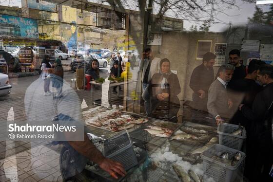 گزارش تصویری | حال‌وهوای بازار خریدهای نوروزی با حضور مردم مشهد