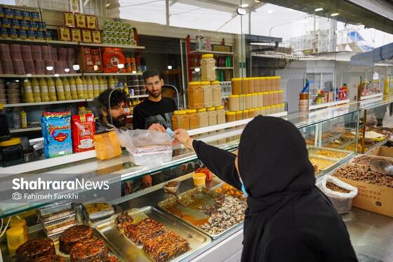 گزارش تصویری | حال‌وهوای بازار خریدهای نوروزی با حضور مردم مشهد