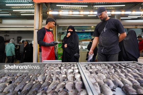 گزارش تصویری | حال‌وهوای بازار خریدهای نوروزی با حضور مردم مشهد