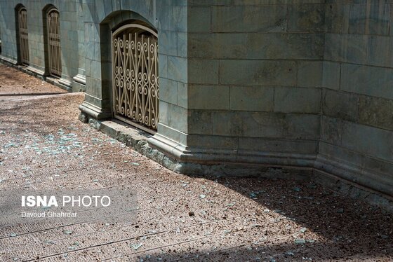 گزارش تصویری | خسارات ناشی از تجاوز آمریکایی - صهیونی به کاخ سعدآباد