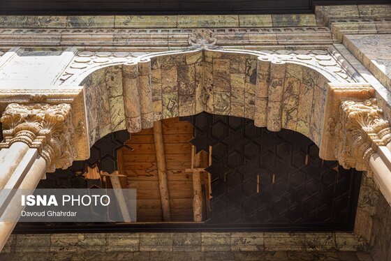 گزارش تصویری | خسارات ناشی از تجاوز آمریکایی - صهیونی به کاخ سعدآباد