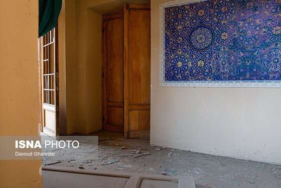 گزارش تصویری | خسارات ناشی از تجاوز آمریکایی - صهیونی به کاخ سعدآباد