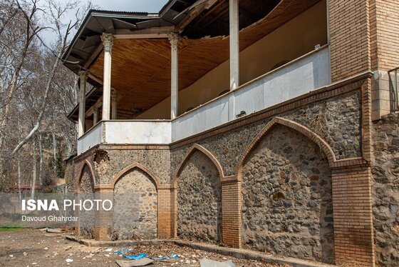 گزارش تصویری | خسارات ناشی از تجاوز آمریکایی - صهیونی به کاخ سعدآباد