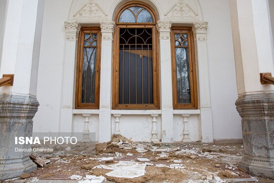 گزارش تصویری | خسارات ناشی از تجاوز آمریکایی - صهیونی به کاخ سعدآباد