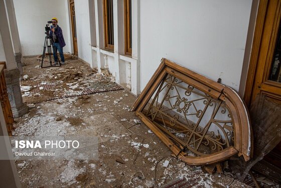 گزارش تصویری | خسارات ناشی از تجاوز آمریکایی - صهیونی به کاخ سعدآباد