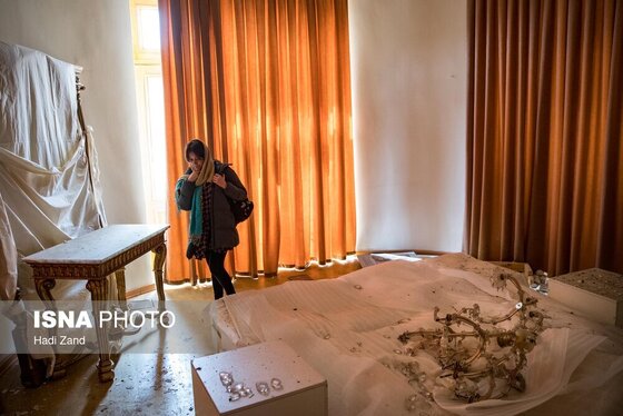 گزارش تصویری | خسارات ناشی از تجاوز آمریکایی - صهیونی به کاخ سعدآباد