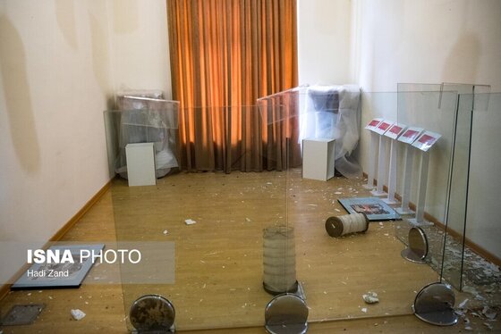 گزارش تصویری | خسارات ناشی از تجاوز آمریکایی - صهیونی به کاخ سعدآباد