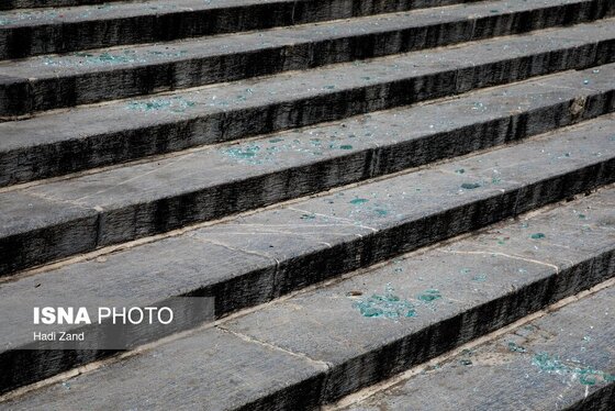 گزارش تصویری | خسارات ناشی از تجاوز آمریکایی - صهیونی به کاخ سعدآباد
