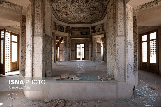 گزارش تصویری | خسارات ناشی از تجاوز هوایی آمریکایی صهیونی به عمارت تاریخی رکیب‌خانه اصفهان