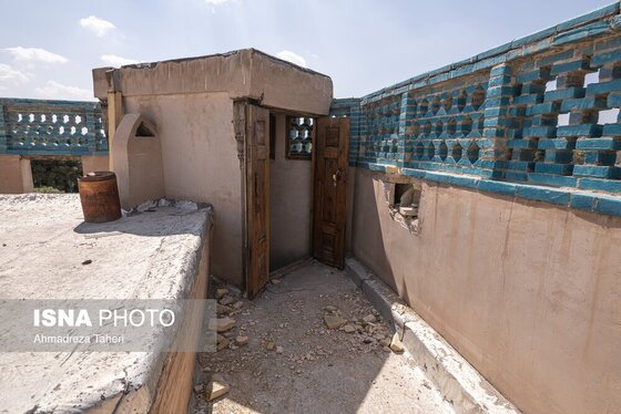 گزارش تصویری | خسارات ناشی از تجاوز هوایی آمریکایی صهیونی به عمارت تاریخی رکیب‌خانه اصفهان