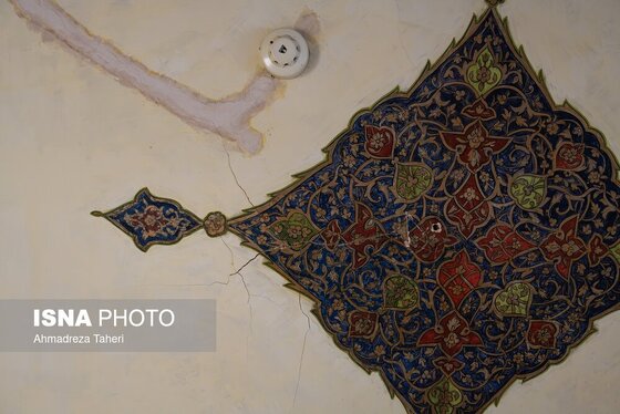 گزارش تصویری | خسارات ناشی از تجاوز هوایی آمریکایی صهیونی به عمارت تاریخی رکیب‌خانه اصفهان