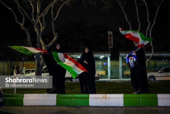 گزارش تصویری | میدان فلسطین مشهد چند ساعت پس از سال تحویل