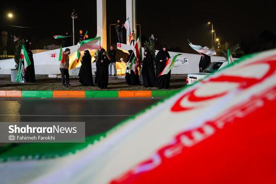 گزارش تصویری | میدان فلسطین مشهد چند ساعت پس از سال تحویل