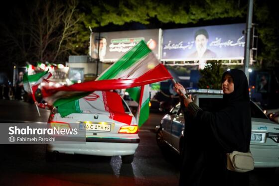 گزارش تصویری | میدان فلسطین مشهد چند ساعت پس از سال تحویل