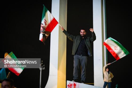 گزارش تصویری | میدان فلسطین مشهد چند ساعت پس از سال تحویل