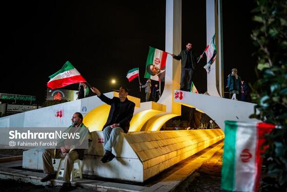 گزارش تصویری | میدان فلسطین مشهد چند ساعت پس از سال تحویل